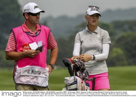 10 October 2015: Jessica Korda of Unites States of America during the third round of the 2015 Sime Darby LPGA Golf Damen Malaysia at Kuala Lumpur Golf and Country Club in Kuala Lumpur, Malaysia. (Photo by Hazrin Yeob Men Shah Icon Sportswire) GOLF: OCT 10 LPGA - Sime Darby LPGA Malaysia - Second Round Icon3781510108027 EDITORIAL USE ONLY