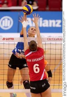 Stuttgart Volleyball Testspiel Allianz MTV Stuttgart vs. Asterix Kieldrecht, Kim Renkema (Stuttgart)