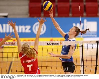 Stuttgart Volleyball Testspiel Allianz MTV Stuttgart vs. Asterix Kieldrecht, Renata Sandor (Stuttgart)