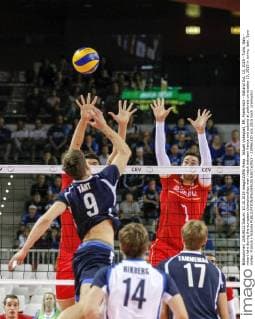 Aktuell Volleyball, EM, Frankreich - Estland Oct. 10, 2015 - Turin, Italy - robert taht during the european championships man match between france and estonia at palavela on october 10, 2015 in torino, italy. Euro Volley: Francia v Estonia  - ZUMAn230