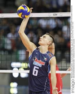 Oct. 10, 2015 - Turin, Italy - simone giannelli before the european championships man match between italia and croatia at palavela on october 10, 2015 in torino, italy. Euro Volley: Croazia v Italia  - ZUMAn230