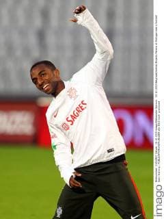 10.10.2015 Belgrade(Serbia) Ricardo Pereira at Portugal men s football team training : 
