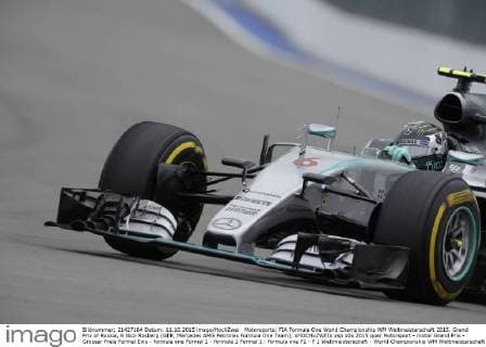 Motorsports: FIA Formula One World Championship WM Weltmeisterschaft 2015, Grand Prix of Russia, 6 Nico Rosberg (GER, Mercedes AMG Petronas Formula One Team), xHOCHxZWEIx