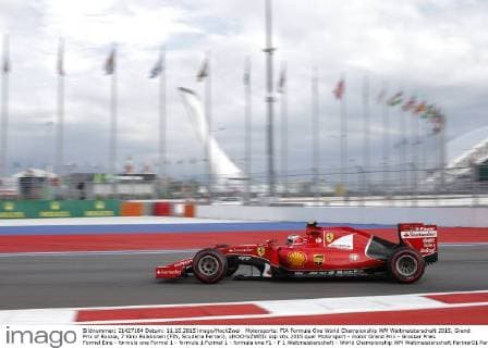 Motorsports: FIA Formula One World Championship WM Weltmeisterschaft 2015, Grand Prix of Russia, 7 Kimi Raikkonen (FIN, Scuderia Ferrari), xHOCHxZWEIx