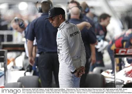 Motorsports: FIA Formula One World Championship WM Weltmeisterschaft 2015, Grand Prix of Russia, 44 Lewis Hamilton (GBR, Mercedes AMG Petronas Formula One Team), xHOCHxZWEIx