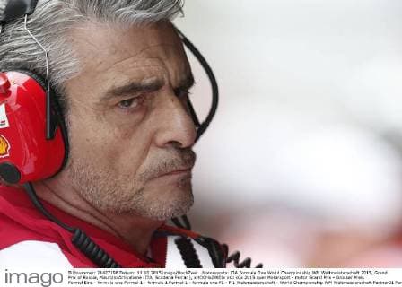 Motorsports: FIA Formula One World Championship WM Weltmeisterschaft 2015, Grand Prix of Russia, Maurizio Arrivabene (ITA, Scuderia Ferrari), xHOCHxZWEIx