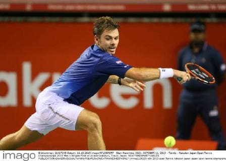 Stan Wawrinka (SUI), OCTOBER 11, 2015 - Tennis : Rakuten Japan Open Tennis Championships 2015 Men s Singles Final at Ariake Coliseum, Tokyo, Japan. NOxTHIRDxPARTYxSALES.  (mrva115010)