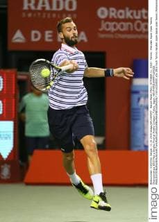 Benoit Paire (FRA), OCTOBER 11, 2015 - Tennis : Rakuten Japan Open Tennis Championships 2015 Men s Singles Final at Ariake Coliseum, Tokyo, Japan. NOxTHIRDxPARTYxSALES.  (mrva115020)