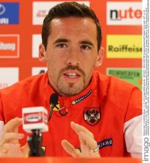 SOCCER - UEFA EURO EM Europameisterschaft Fussball 2016 quali, AUT vs LIE VIENNA,AUSTRIA,11.OCT.15 - SOCCER - UEFA European Championship EM Europameisterschaft 2016, European Qualifiers, OEFB international match Länderspiel Austria vs Liechtenstein, preview, press conference PK Pressekonferenz team AUT. Image shows Christian Fuchs (AUT). GEPAxpictures xChristianxOrt