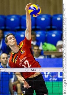 - VARNA, BULGARIA: Belgium s Gert Van Walle pictured in action during the game between Belgium and Slovania in the group stage of Group C at the Volleybal European Championships in Bulgaria and Italy, Sunday 11 October 2015, in Varna, Bulgaria. LAURIExDIEFFEMBACQ  x04718475x