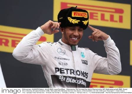 Motorsports: FIA Formula One World Championship WM Weltmeisterschaft 2015, Grand Prix of Russia, 44 Lewis Hamilton (GBR, Mercedes AMG Petronas Formula One Team), xHOCHxZWEIx