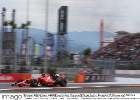 Motorsports: FIA Formula One World Championship WM Weltmeisterschaft 2015, Grand Prix of Russia, 7 Kimi Raikkonen (FIN, Scuderia Ferrari), xHOCHxZWEIx
