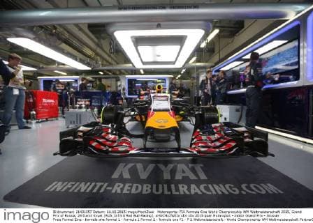 Motorsports: FIA Formula One World Championship WM Weltmeisterschaft 2015, Grand Prix of Russia, 26 Daniil Kvyat (RUS, Infiniti Red Bull Racing), xHOCHxZWEIx