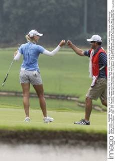 11 October 2015: Jessica Korda of Unites States of America during the final round of the 2015 Sime Darby LPGA Golf Damen Malaysia at Kuala Lumpur Golf and Country Club in Kuala Lumpur, Malaysia. (Photo by Hazrin Yeob Men Shah Icon Sportswire) GOLF: OCT 11 LPGA - Sime Darby LPGA Malaysia - Final Round Icon3781510118039 EDITORIAL USE ONLY