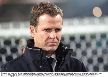 Fußball Länderspiel Deutschland - Georgien am 11.10.2015 in der Red Bull Arena in Leipzig Oliver Bierhoff ( Manager Deutschland ) xRx