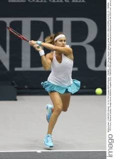 TENNIS - WTA Tennis Damen Generali Ladies 2015 LINZ,AUSTRIA,12.OCT.15 - TENNIS - WTA Tour, Generali Ladies. Image shows Stefanie Voegele (SUI). GEPAxpictures xMathiasxMandl