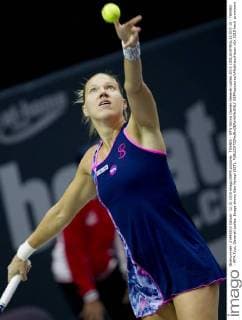 TENNIS - WTA Tennis Damen Generali Ladies 2015 LINZ,AUSTRIA,12.OCT.15 - TENNIS - WTA Tour, Generali Ladies. Image shows Kaia Kanepi (EST). GEPAxpictures xMatthiasxHauer