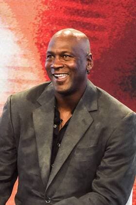 SHANGHAI, CHINA - OCTOBER 12: (CHINA OUT) Michael Jordan, Owner of Charlotte Hornets, attends Air Jordan 30th anniversary celebration on October 12, 2015 in Shanghai, China.  CFP474248655 
