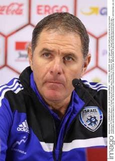 - BRUSSELS, BELGIUM: Israel s head coach Eli Guttman pictured during a press conference PK Pressekonferenz of Israeli national soccer team, Monday 12 October 2015, in Brussels. Israel will play tomorrow their last qualification game against Belgium for the 2016 European Championships in France. BRUNOxFAHY  x04719234x