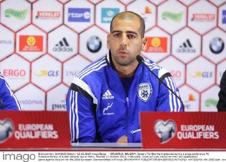 - BRUSSELS, BELGIUM: Israel s Tal Ben Haim pictured during a press conference PK Pressekonferenz of Israeli national soccer team, Monday 12 October 2015, in Brussels. Israel will play tomorrow their last qualification game against Belgium for the 2016 European Championships in France. BRUNOxFAHY  x04719240x