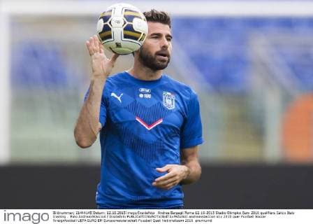 Andrea Barzagli Roma 12-10-2015 Stadio Olimpico Euro 2016 qualifiers Calcio Italy training . Foto AndreaxStaccioli Insidefoto andreaxstaccioli