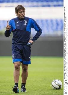 Antonio Conte Roma 12-10-2015 Stadio Olimpico Euro 2016 qualifiers Calcio Italy training . Foto AndreaxStaccioli Insidefoto andreaxstaccioli