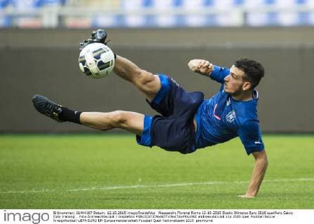 Alessandro Florenzi Roma 12-10-2015 Stadio Olimpico Euro 2016 qualifiers Calcio Italy training . Foto AndreaxStaccioli Insidefoto andreaxstaccioli