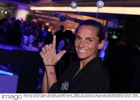 TENNIS - WTA Tennis Damen Generali Ladies 2015 LINZ,AUSTRIA,12.OCT.15 - TENNIS - WTA Tour, Generali Ladies. Image shows Roberta Vinci (ITA). GEPAxpictures xMathiasxMandl