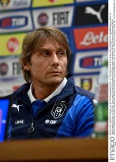 12.10.2015. Rome, Italy. Italy press conference PK Pressekonferenz before the match against Norway on Oct 13th. Head coach Antonio Conte attends the Italy press conference at Stadio Olimpico xGiuseppexMaffiax  ActionPlus11672030