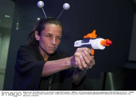 TENNIS - WTA Tennis Damen Generali Ladies 2015 LINZ,AUSTRIA,12.OCT.15 - TENNIS - WTA Tour, Generali Ladies, players party. Image shows Roberta Vinci (ITA). GEPAxpictures xMatthiasxHauer