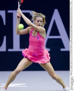 TENNIS - WTA Tennis Damen Generali Ladies 2015 LINZ,AUSTRIA,13.OCT.15 - TENNIS - WTA Tour, Generali Ladies. Image shows Camila Giorgi (ITA). GEPAxpictures xMatthiasxHauer