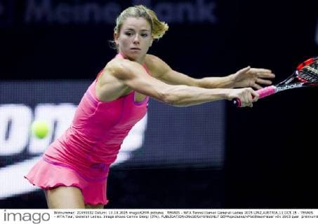 TENNIS - WTA Tennis Damen Generali Ladies 2015 LINZ,AUSTRIA,13.OCT.15 - TENNIS - WTA Tour, Generali Ladies. Image shows Camila Giorgi (ITA). GEPAxpictures xMatthiasxHauer