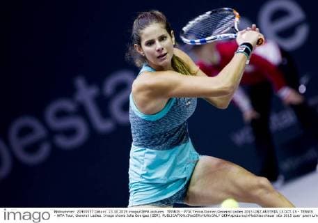 TENNIS - WTA Tennis Damen Generali Ladies 2015 LINZ,AUSTRIA,13.OCT.15 - TENNIS - WTA Tour, Generali Ladies. Image shows Julia Goerges (GER). GEPAxpictures xMatthiasxHauer