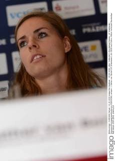 13.10.2015, xtkx, Volleyball 1.Bundesliga Damen, VC Wiesbaden Saisoneröffnungspressekonferenz 2015 2016, emspor .l. Esther van Berkel (VC Wiesbaden)