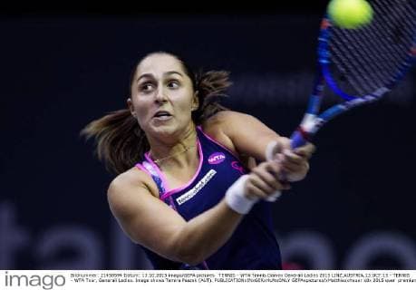 TENNIS - WTA Tennis Damen Generali Ladies 2015 LINZ,AUSTRIA,13.OCT.15 - TENNIS - WTA Tour, Generali Ladies. Image shows Tamira Paszek (AUT). GEPAxpictures xMatthiasxHauer