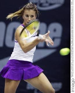 TENNIS - WTA Tennis Damen Generali Ladies 2015 LINZ,AUSTRIA,13.OCT.15 - TENNIS - WTA Tour, Generali Ladies. Image shows Annika Beck (GER). GEPAxpictures xMatthiasxHauer