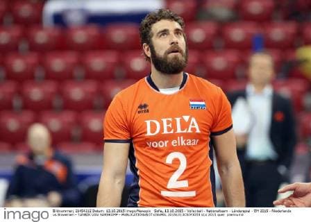Sofia, 13.10.2015 - Volleyball - Nationalteam - Länderspiel - EM 2015 - Niederlande vs Slowenien - YANNIK VAN HARSKAMP -  20151013CSJP3053