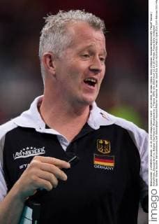 13.10.2015, Armeec Arena, Sofia Volleyball, Europameisterschaft, Playoff Runde Achtelfinale, Deutschland vs. Belgien Vital Heynen (Bundestrainer Trainer GER)