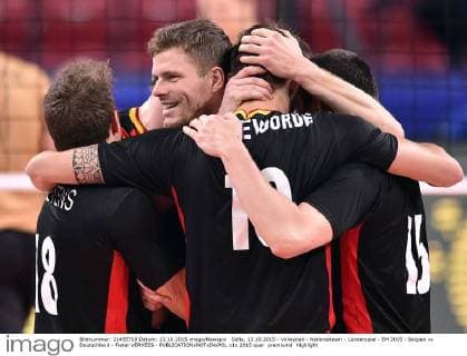 Sofia, 13.10.2015 - Volleyball - Nationalteam - Länderspiel - EM 2015 - Belgien vs Deutschland - Pieter VERHEES - 