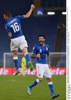 Rom, Quali, Euro 2016 Italy - Norway Torjubel Alessandro Florenzi 