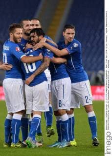 Rom, Quali, Euro 2016 Italy - Norway Torjubel Alessandro Florenzi 
