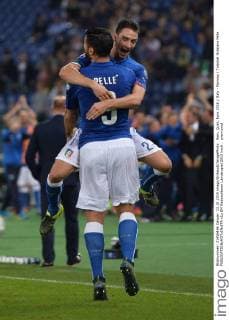 Rom, Quali, Euro 2016 Italy - Norway Torjubel Graziano Pelle 