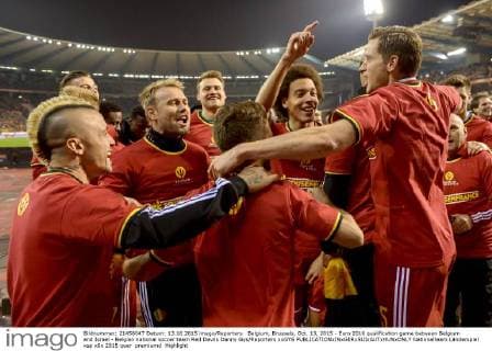 Belgium, Brussels, Oct. 13, 2015 - Euro 2016 qualification game between Belgium and Israel - Belgian national soccer team Red Devils Danny Gys Reporters xxGYS 