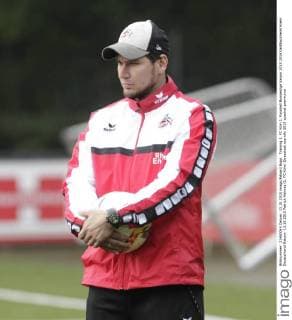 Training 1. FC Köln 1. Fussball Bundesliga Saison 2015 2016 Geißbockheim Koeln Deutschland Datum: 13.10.2015 Patrick Helmes (1. FC Köln) Stresstest