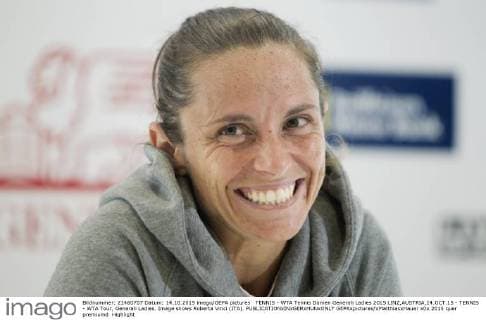 TENNIS - WTA Tennis Damen Generali Ladies 2015 LINZ,AUSTRIA,14.OCT.15 - TENNIS - WTA Tour, Generali Ladies. Image shows Roberta Vinci (ITA). GEPAxpictures xMatthiasxHauer