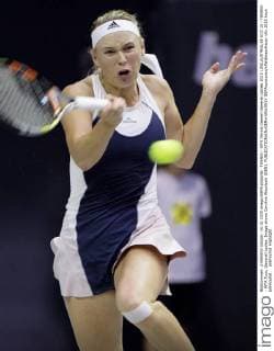 TENNIS - WTA Tennis Damen Generali Ladies 2015 LINZ,AUSTRIA,14.OCT.15 - TENNIS - WTA Tour, Generali Ladies. Image shows Caroline Wozniacki (DEN). GEPAxpictures xMatthiasxHauer