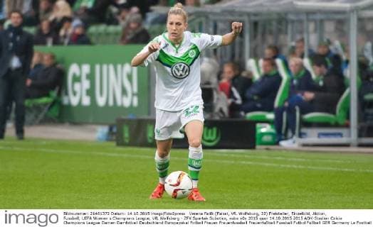 Verena Faißt (Faisst, VfL Wolfsburg, 22) Freisteller, Einzelbild, Aktion, Fussball, UEFA Women s Champions League, VfL Wolfsburg - ZFK Spartak Subotica, xobx