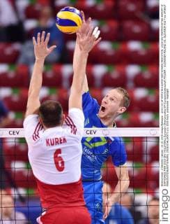2015.10.14 SOFIA BULGARIA SIATKOWKA MEZCZYZN, 2015 CEV MISTRZOSTWA EUROPY W SIATKOWCE MEN 2015 CEV VOLLEYBALL European Championship EM Europameisterschaft POLSKA - SLOWENIA POLAND VS. SLOVENIA N Z Tine URNAUT  20151014LUK073