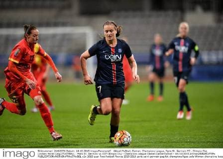 Aktuell Fußball, Damen, Champions League, Paris St. Germain FC - Olimpia Cluj Lindsey Horan (psg) FOOTBALL : Paris St. Germain vs OCF Olimpia Cluj - Champions League Damen Damenfußball - 14 10 2015 AnthonyBIBARD FEPx 
