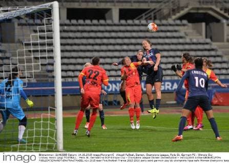 Aktuell Fußball, Damen, Champions League, Paris St. Germain FC - Olimpia Cluj Lindsey Horan (psg) FOOTBALL : Paris St. Germain vs OCF Olimpia Cluj - Champions League Damen Damenfußball - 14 10 2015 AnthonyBIBARD FEPx 